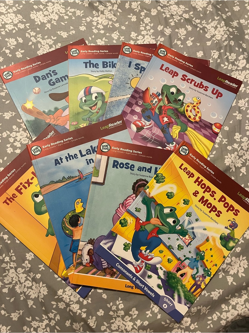 LeapReader Early Reading Books - leapfrog set of 8